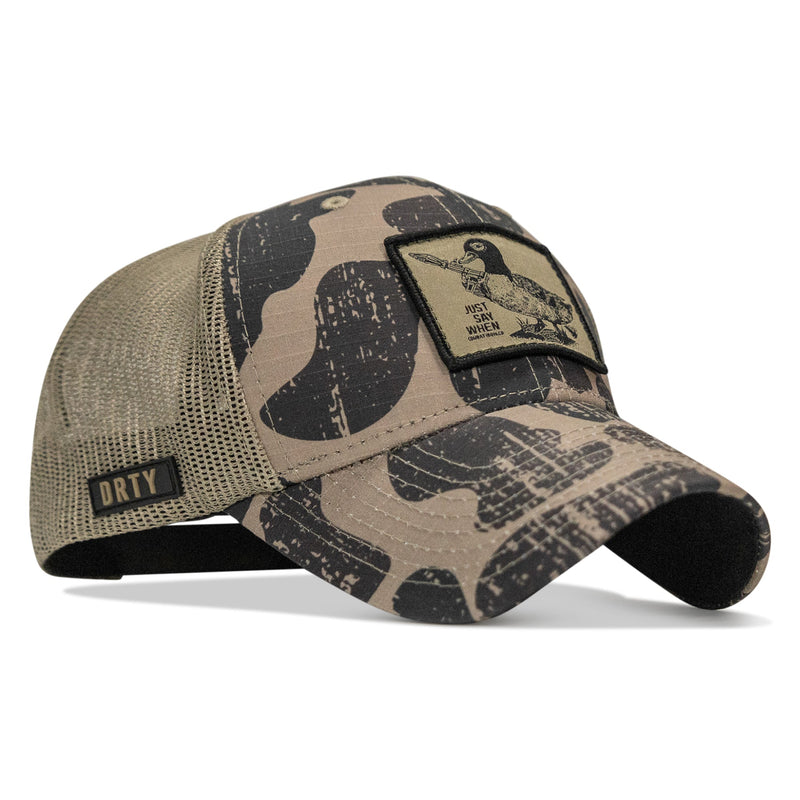 Load image into Gallery viewer, Just Say When Patch Original Ripstop Snapback Hat
