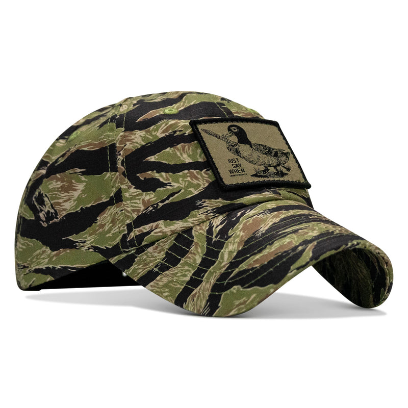 Load image into Gallery viewer, Just Say When Patch. Tactical Ripstop Mesh Snapback Hat
