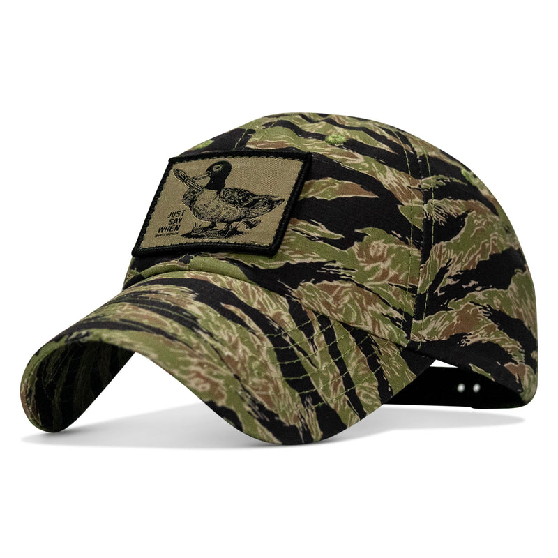 Load image into Gallery viewer, Just Say When Patch. Tactical Ripstop Mesh Snapback Hat
