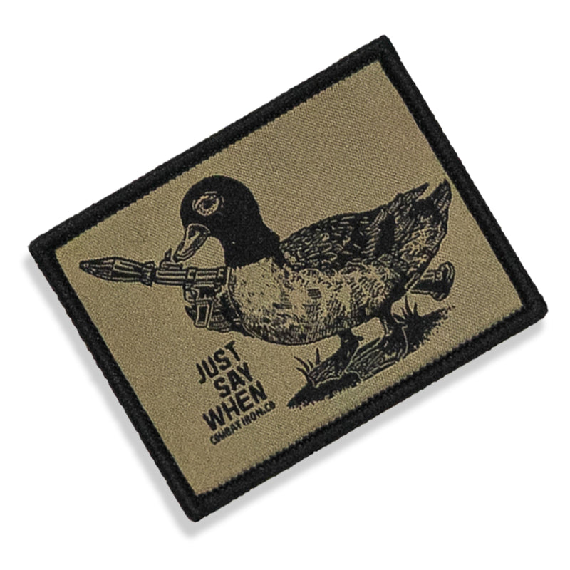 Load image into Gallery viewer, Just Say When Small Velcro Patch
