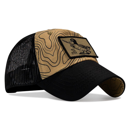 Just Say When Patch. Tactical Ripstop Mesh Snapback Hat