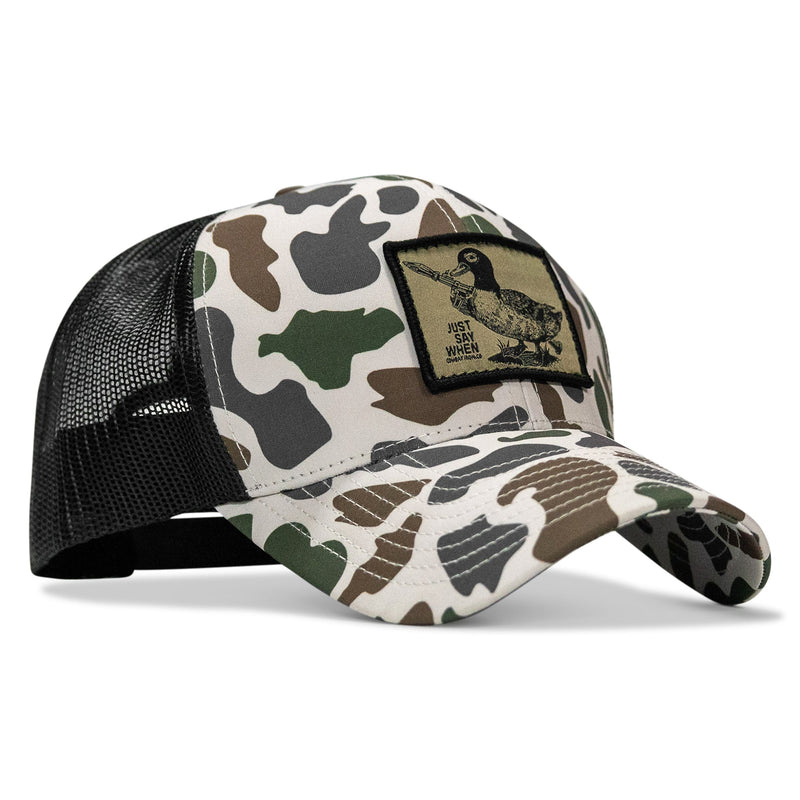Load image into Gallery viewer, Just Say When Patch Snapback Hat

