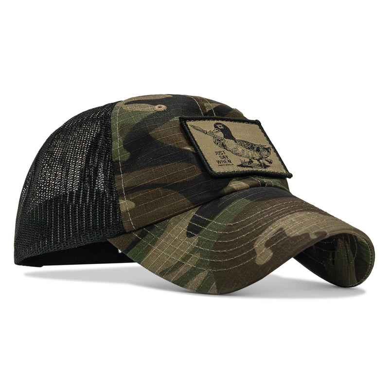 Load image into Gallery viewer, Just Say When Patch. Tactical Ripstop Mesh Snapback Hat
