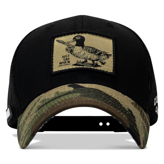 Just Say When Patch Original Ripstop Snapback Hat