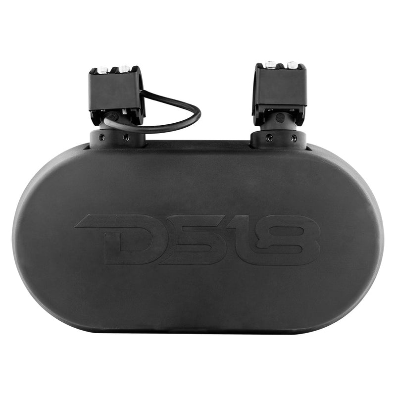 Load image into Gallery viewer, Dual 8&quot; Marine and Powersports PRO Roll Cage Sound Bar System with Built in LED RGB Lights 500 Watts Rms ( 2 x PRO-HY8.4B Included)
