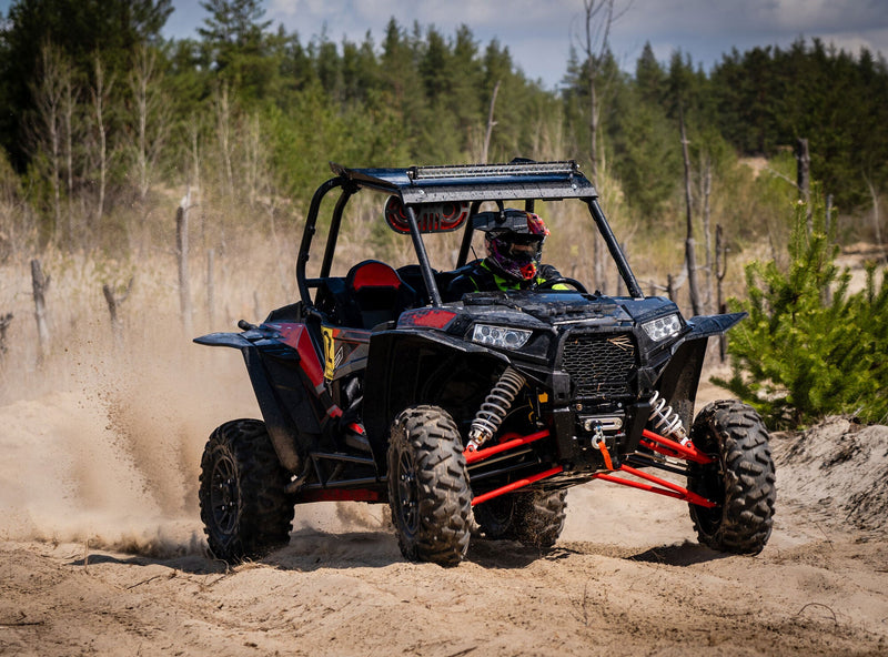 Load image into Gallery viewer, Dual 6.5&quot; Marine and Powersports PRO Roll Cage Sound Bar System with Built in LED RGB Lights450 Watts Rms ( 2 x PRO-HY6.4B Included)
