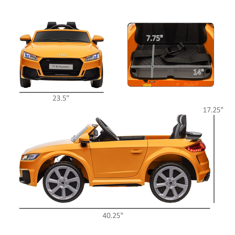 Load image into Gallery viewer, 6V Audi TT RS Kid Electric Sports Car with Remote Control Ride-On
