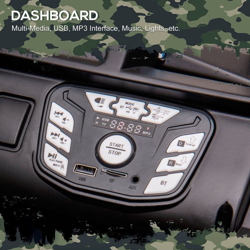 Load image into Gallery viewer, Electric Kids UTV Truck with Bluetooth Music and Dual Motors
