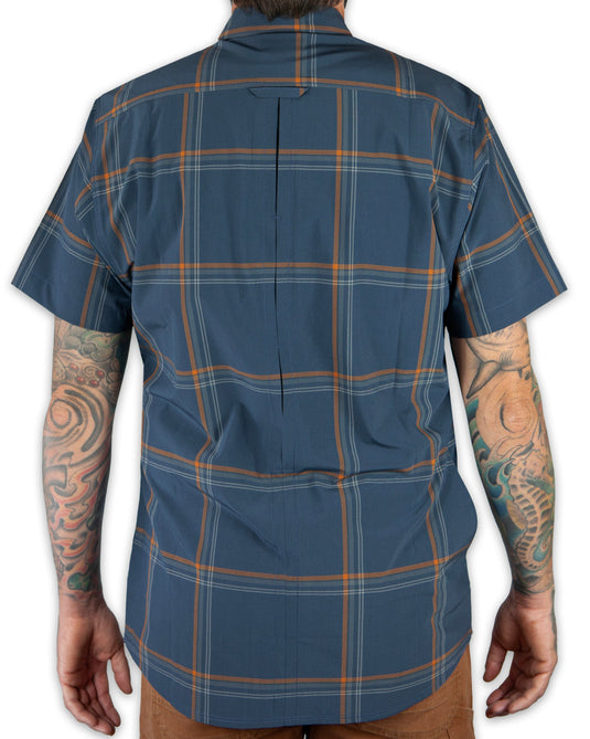 Jack Knife SS Shirt - Dk Gray Blue