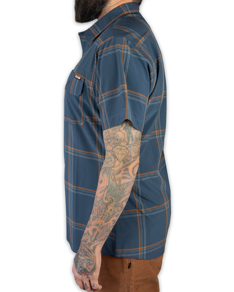 Load image into Gallery viewer, Jack Knife SS Shirt - Dk Gray Blue
