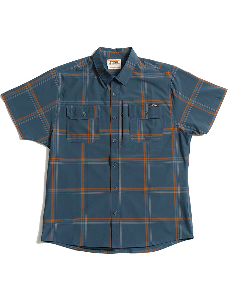 Load image into Gallery viewer, Jack Knife SS Shirt - Dk Gray Blue
