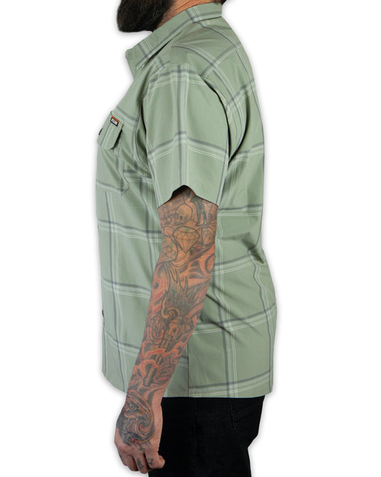 Jack Knife SS Shirt - Sage Green
