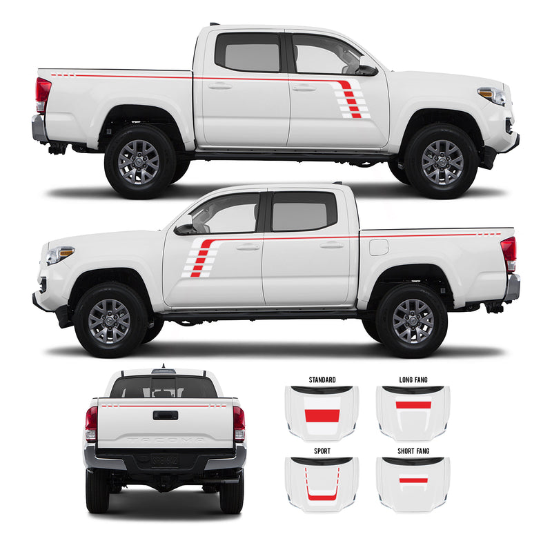 Load image into Gallery viewer, 2016-2023 Tacoma Checkered Stripe Kit
