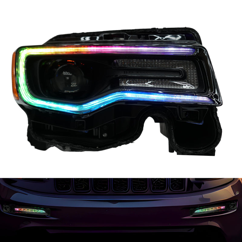 Load image into Gallery viewer, Jeep Grand Cherokee Multicolor DRL Boards (2014-2021)
