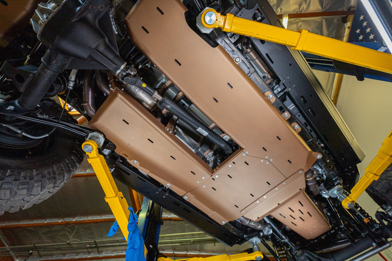 Load image into Gallery viewer, JLU 392 BELLYPAN SKID WITH MAGNAFLOW EXHAUST SKID
