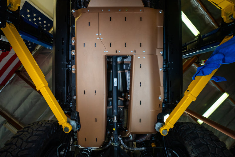 Load image into Gallery viewer, JLU 392 BELLYPAN SKID WITH MAGNAFLOW EXHAUST SKID
