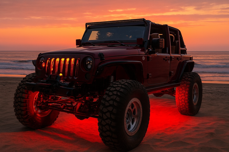 Load image into Gallery viewer, Marshin Whips Rosewell X-2 Billet Rocklights x8 (Kit)
