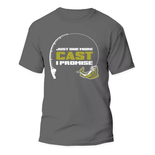 Just One More Cast Man T-Shirt