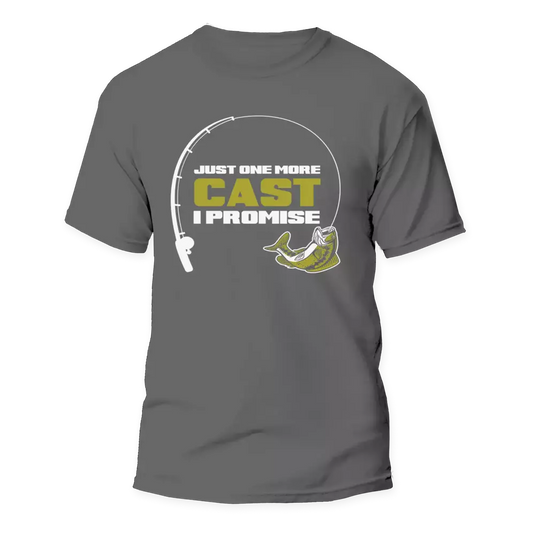 Just One More Cast Man T-Shirt