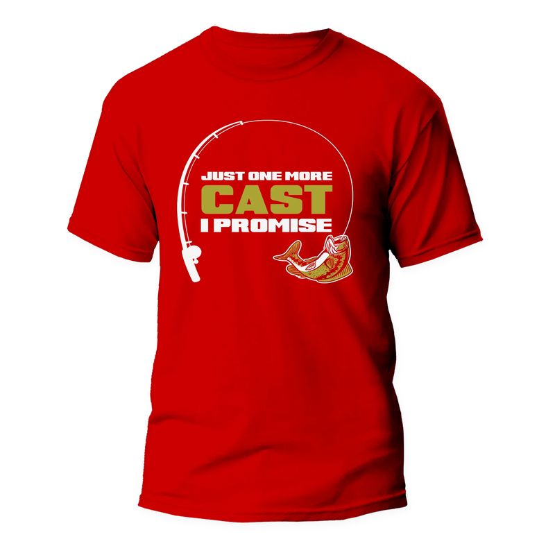 Load image into Gallery viewer, Just One More Cast Man T-Shirt
