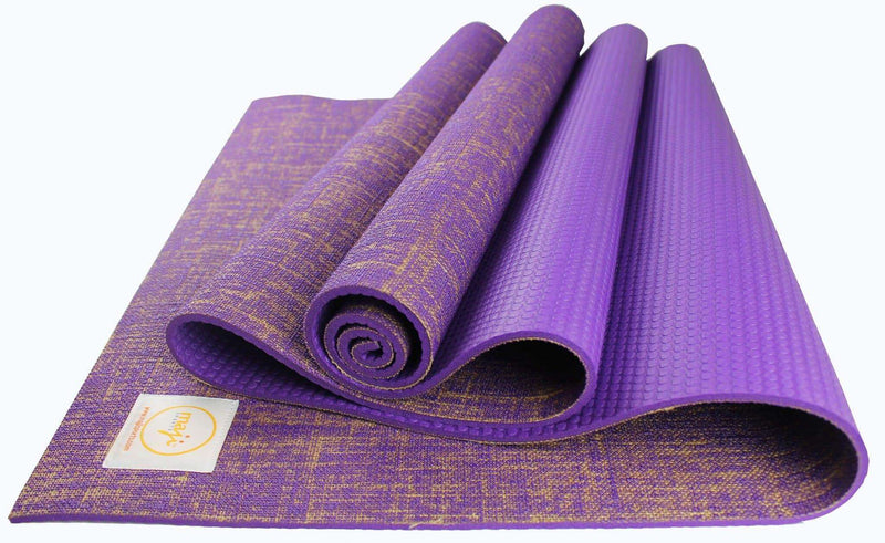 Load image into Gallery viewer, Jute Premium Eco Yoga Mat
