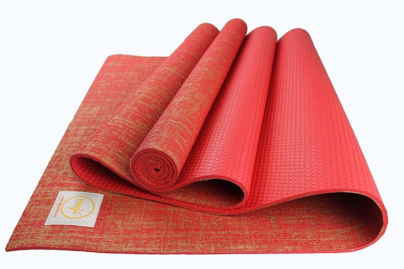 Load image into Gallery viewer, Jute Premium Eco Yoga Mat
