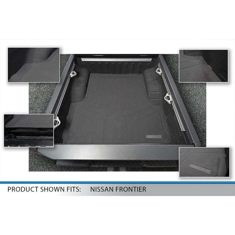 Load image into Gallery viewer, SmartCoverage™ Custom Fit Floor Liners For 2004-2021 Nissan Frontier (Crew Cab Short Bed)- K0121
