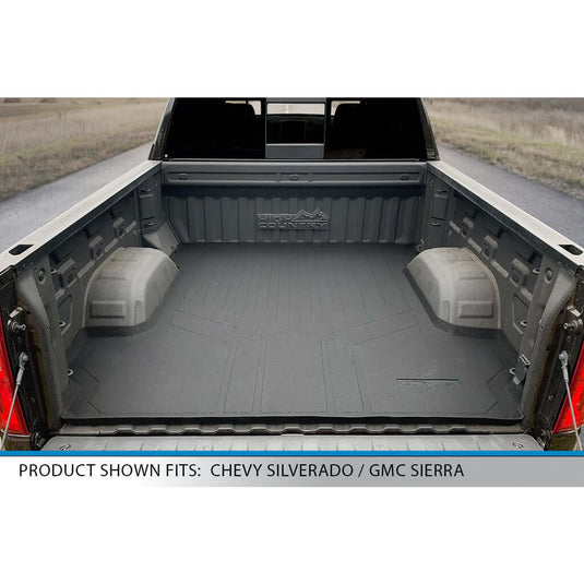 SmartCoverage™ Floor Liners For 2019-2026 Silverado/Sierra 1500 Crew Cab (1st Row Bucket) & Vinyl