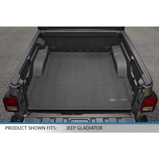 SmartCoverage™ Custom Fit Floor Liners For 2020-2025 Jeep Gladiator Crew Cab (5' Bed Size Only)- K0459