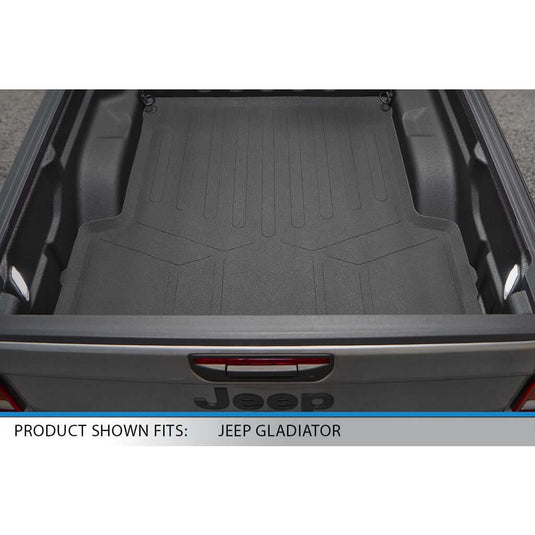 SmartCoverage™ Custom Fit Floor Liners For 2020-2025 Jeep Gladiator with Lockable Rear Underseat Storage