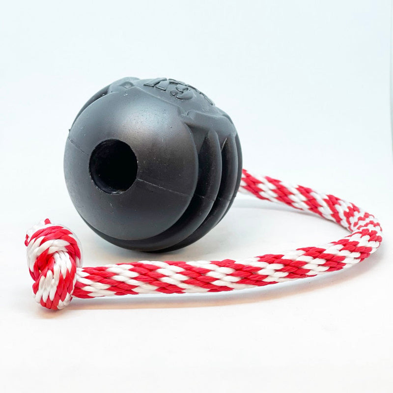 Load image into Gallery viewer, USA-K9 Magnum Stars and Stripes Rubber Dog Toy | K9 Handler Reward Toy | USA Made
