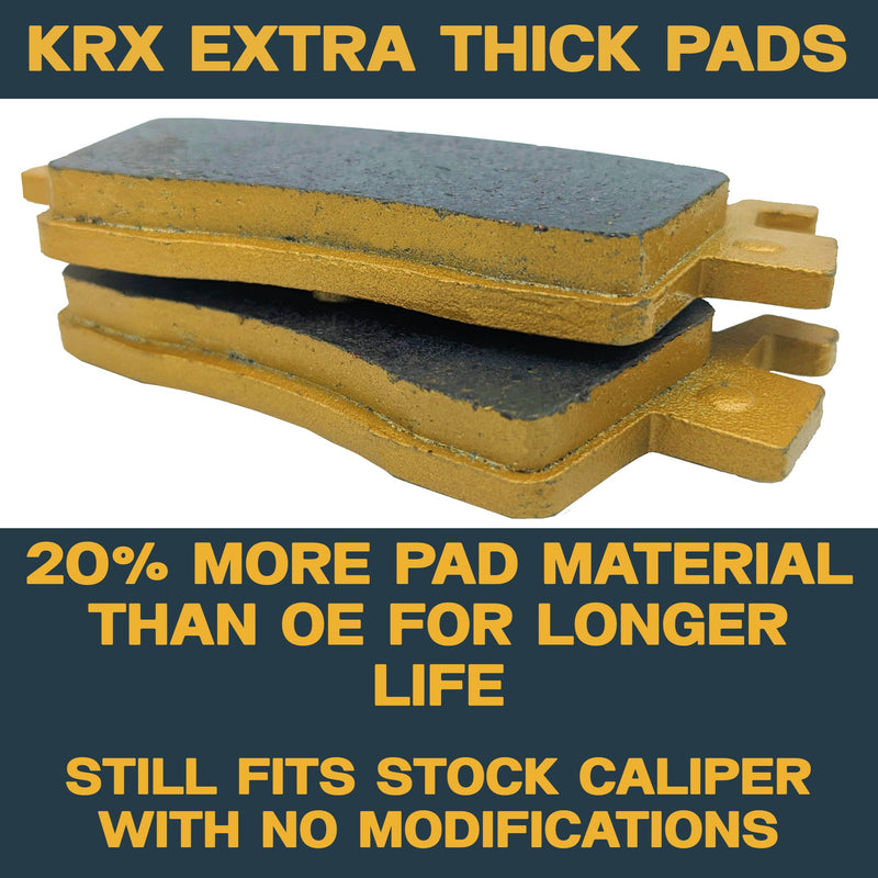 Load image into Gallery viewer, Kawasaki KRX/KRX4 1000 2020-2026 Ceramic Brake Pad Set
