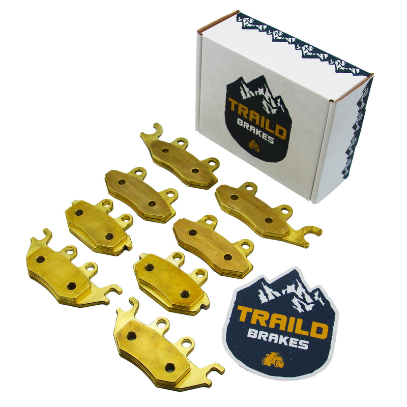 Load image into Gallery viewer, Kawasaki Mule Pro DX/DTX/FX/FXT/FXR 2015-2026 Brass Brake Pad Set
