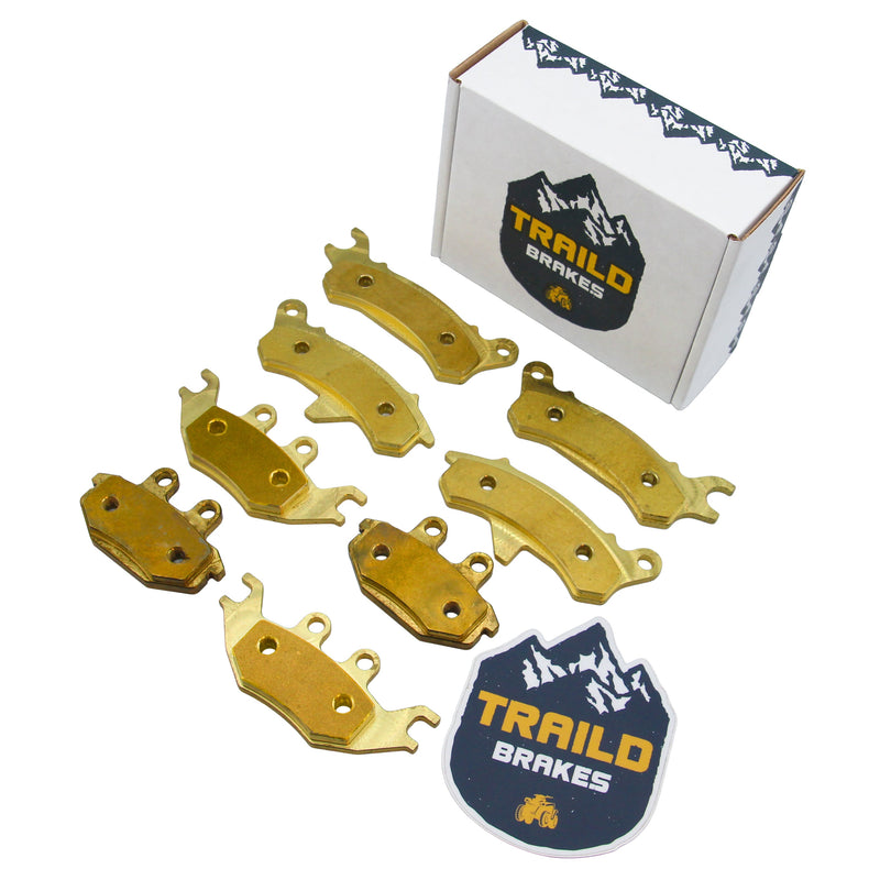 Load image into Gallery viewer, Kawasaki Ridge/Ridge Crew KWF 1000 2024-2026 Brass Brake Pad Set

