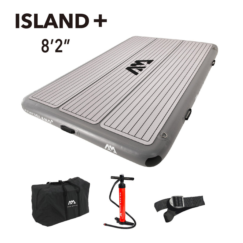 Load image into Gallery viewer, Aqua Marina ISLAND+ 8'2" Inflatable Air Platform Boat
