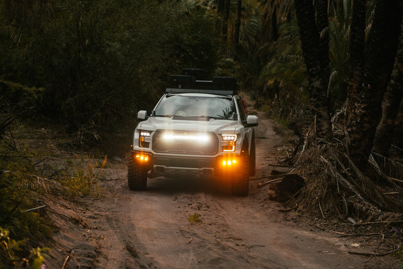 Load image into Gallery viewer, Ford F150 Raptor (2017-2021) - Behind The Grille 30" LED Light Bar - Clear Lens

