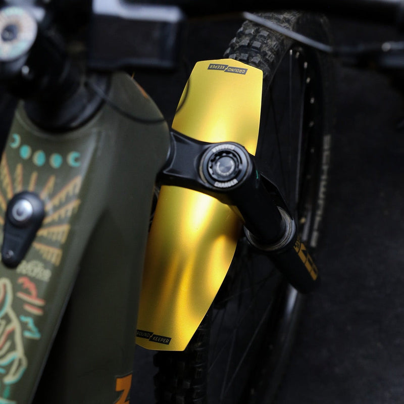 Load image into Gallery viewer, Metallic Gold Long Fender
