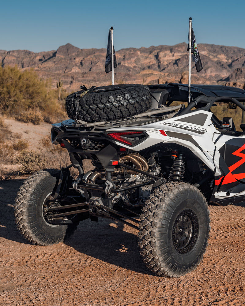 Load image into Gallery viewer, 2024 to Current Can-am Maverick R Volt Tire Rack for Volt Baja Box
