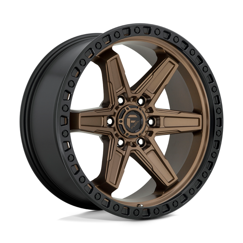 Load image into Gallery viewer, Fuel 1 Pc D699 Kicker Matte Bronze Black Bead Ring
