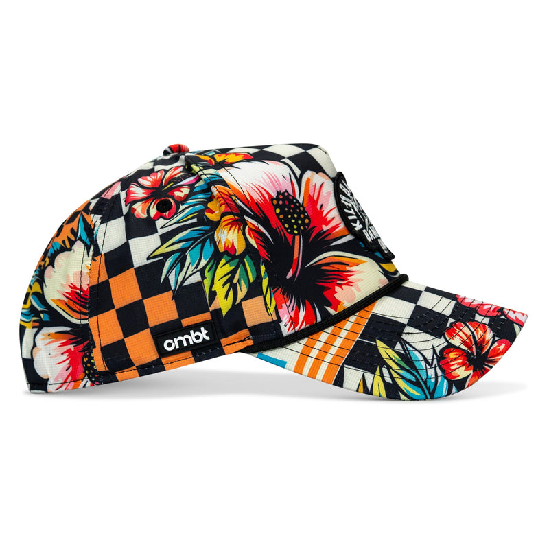 Load image into Gallery viewer, Kill Bad Vibes Skull Weekender Rope Snapback Hat
