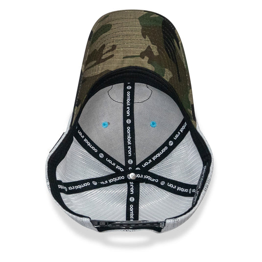 Kill Bad Vibes Skull Patch Original Ripstop Snapback Hat