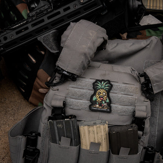 Kill Bad Vibes Pineapple Man Velcro Patch