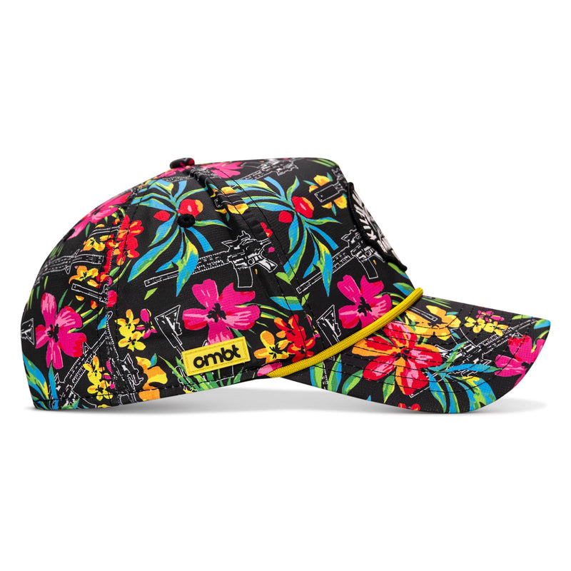 Load image into Gallery viewer, Kill Bad Vibes Skull Weekender Rope Snapback Hat
