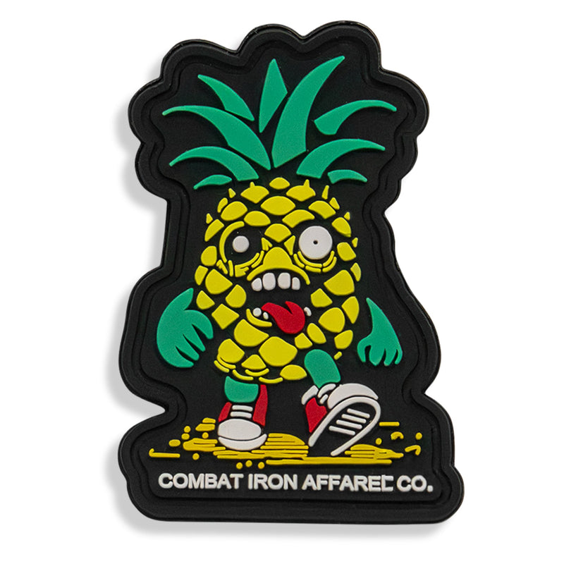 Load image into Gallery viewer, Kill Bad Vibes Pineapple Man PVC Patch

