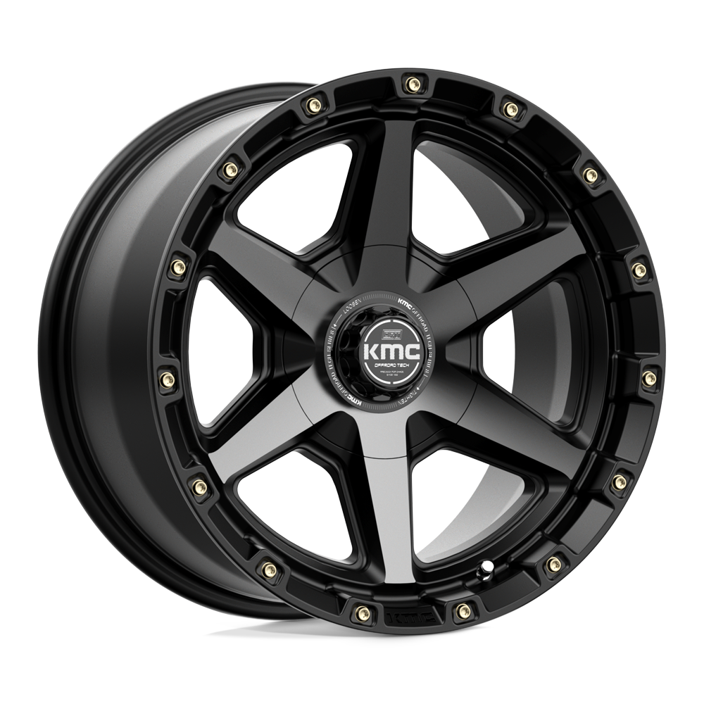 Kmc Km101 Tempo Satin Black With Gray Tint