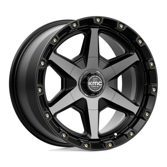 Kmc Km101 Tempo Satin Black With Gray Tint