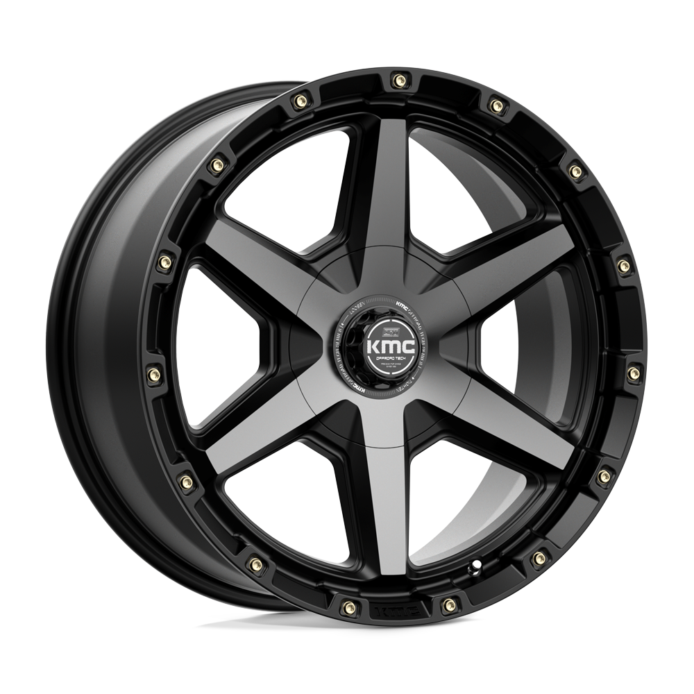Kmc Km101 Tempo Satin Black With Gray Tint