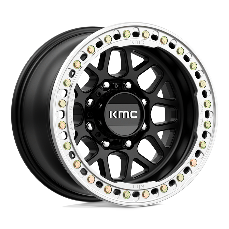Load image into Gallery viewer, Kmc Km235 Grenade Crawl Beadlock Satin Black
