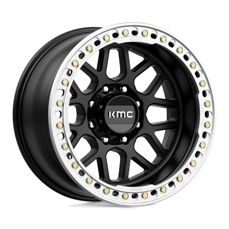 Load image into Gallery viewer, Kmc Km235 Grenade Crawl Beadlock Satin Black
