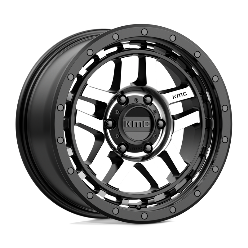 Load image into Gallery viewer, Kmc Km540 Recon Satin Black Machined
